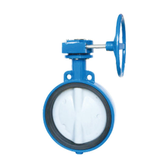 D371X蜗轮对夹式软密封蝶阀