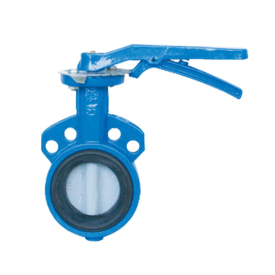 D71X手柄对夹式软密封蝶阀