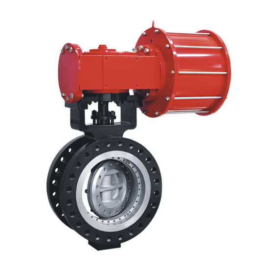 气动金属硬密封蝶阀